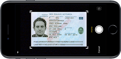 license front image